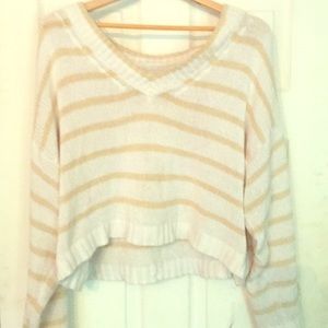 American eagle striped sweater size xl